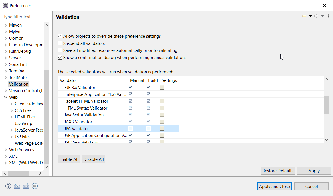 EclipseDisableJpaValidator.png